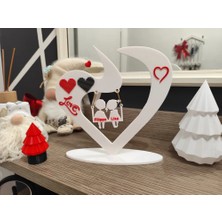 Etkrtl-Kişiye Özel Sevgililer Günü Isimli Kalp Dekor 22X20 cm