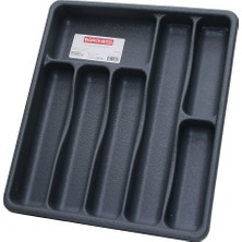 Gri - 7 Bölmeli Çekmece Içi Kaşıklık (5477) NFSM-RSGO3456