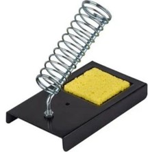 Metal Kalem Havya Standı ve Sehpa, Yaylı Lehim Makinesi Tutucu, Sünger Dahil