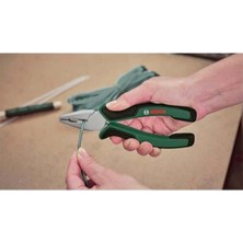 Bosch Dayanıklı 180 mm Çok Amaçlı Kombine Pense, Güç ve Konfor Sunar