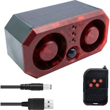 Pazarcan PM-26945 Dc 5V Solar Sesli Hayvan Kovucu Alarm Cihazı