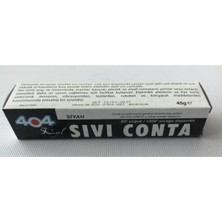 404 Sıvı Conta Siyah 45G, Dayanıklı ve Yüksek Performanslı Ürün