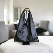 Valentina Victoria Valvic Hakiki Deri Yumuşak Büyükboy Omuz Çanta