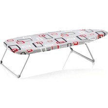 Özbience Pratik ve Şık Beyaz Mini Ütü Masası, Kolay Kullanım ve Taşınabilirlik