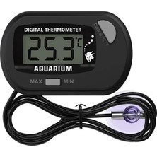 Karahanbey PM-26615 Mini LCD Dijital Problu Termometre Akvaryum Buzdolabı Otomobil Sera