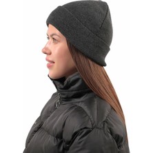 Tam Kalıp Kışlık Triko Bere - Antrasit