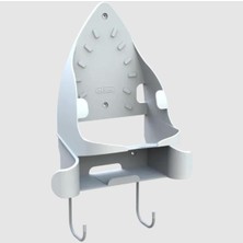Özbience Pratik ve Şık Beyaz Ütü Masası Askısı, Güçlü ve Dayanıklı Tasarım