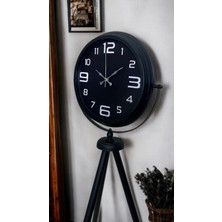 Buffer Siyah Zarafet Tripod Ayaklı Saat
