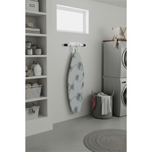 Özbience Metal Duvara Monte Ütü Masası Askısı, Çamaşır Odası Düzenleyici