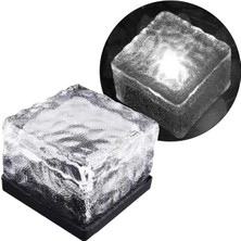 LTG Nova PM-21645 Solar Beyaz Ledli Tuğla Görünümlü Bahçe Dekorasyon Aydınlatma