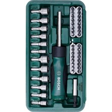 Bosch Çırcırlı Tornavida Seti, Çok Uçlu Vidalama ve Lokma Ucu Seçenekleri