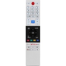 Toshiba CT8527 Televizyon Için Uyumlu Netflix Rokuten Youtube Tuşlu Tv LED LCD Uzaktan Kumanda