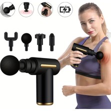 PremiumPort Derin Doku Kas Gevşetici Masaj Aleti, Fırçasız Motorlu, Vücut Rahatlatıcı