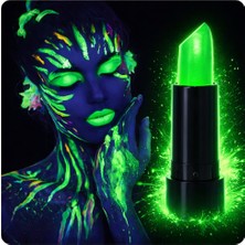Karahanbey Uv Neon Yeşil Ruj – Karanlıkta Parlayan Makyaj Boyası