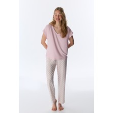 Penti Pembe Alia Pink Pantolon Pijama Takımı