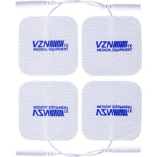 PremiumPort Kablolu Tens Pedi 5x5 Cm, Elektriksel Uygulama Için Güçlü ve Güvenilir