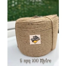 100 Metre Jüt Ip, Kendir Halat, Hasır Ipi, Salıncak Ipi, Dayanıklı ve Natural