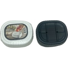 Set Üstü Katı Sabunluk Kapaklı Plastik (5477) NFSM-RSGO3456