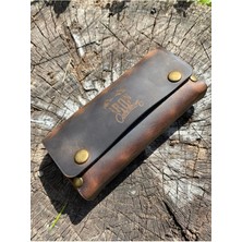 Özbience Deri Kamp Baharatlık Seti, Outdoor Aktiviteleri ve Doğa Gezileri Için Ideal