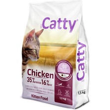 Catty Tavuklu Yavru Kedi Maması 1,5 kg