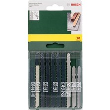 Bosch Çeşitli Testere Bıçakları Seti 10 Parça, Çok Amaçlı Kesim Aracı
