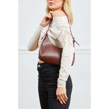 Kokoş Baget El Çantası Bordo