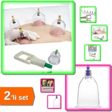 PremiumPort Vakumlu Hortumlu Kupa Çekme ve Hacamat Seti, 14 Parça + 10 Hacamat Kupası