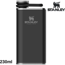 Özbience Paslanmaz Çelik Cep Matara 0.23 Lt Siyah, Şık ve Dayanıklı Tasarım