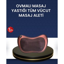 PremiumPort Derin Yoğurma Masaj Yastığı, Isıtma Özelliği, Priz ve Çakmak Girişli