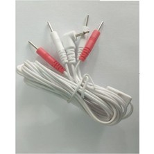PremiumPort Tens Pedi Kablosu, 4 Uçlu, Güçlü ve Dayanıklı Elektronik Bağlantı