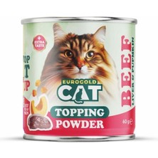 Eurocat Topping Powder Dana Ciğerli Mama Tozu 60 gr