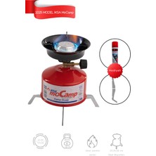 Özbience Kamp Ocağı 2025 Model, Gaz Tüpü Hediyeli, Kırmızı