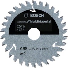 Bosch Çoklu Malzeme Için Akülü Daire Testere Bıçağı 85X15MM, 30 Diş