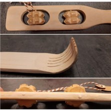 PremiumPort Doğal Bambu Kaşınma ve Masaj Sopası, Rahatlatıcı ve Doğal Bakım Araçları