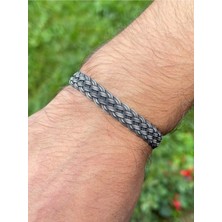 Normadia El Işçiliği Gümüş Kazaziye Örgü Bileklik, Şıklık ve Zarafet Sunar