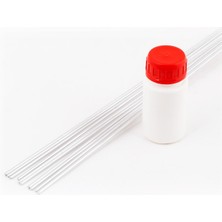 Alüminyum Kaynak Teli 2,4 mm (10 Adet) + Dekapanu 50 Gr, Yüksek Kalite