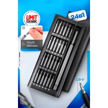 25 Parça Çelik Hassas Mekanik Mıknatıslı Tornavida Takım