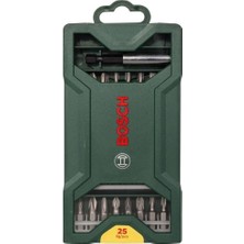 Bosch Mini Vidalama Seti, 25 Parça, Çok Amaçlı ve Kullanışlı Hobi Seti