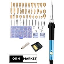 60W Ahşap Yakma Kalemi ve Uç Seti ile Yaratıcı Tasarımlar Yapın