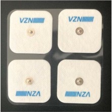 PremiumPort Yumuşak 5x5 cm Tens Pedi, Çıtçıtlı Elektrot, Konforlu Kullanım