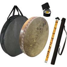 Piarro Orjinal Kamış Ney ve Deri Def Seti + Kılıflar Hediyeli