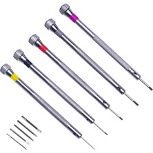 5'li Hassas Tornavida Seti, Saat, Gözlük ve Elektronik Tamir Uçları