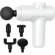 PremiumPort 6 Hızlı ve Çok Başlıklı Şarjlı Kas Rahatlatıcı Egzersiz Masaj Aleti