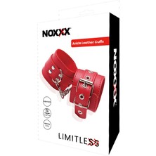 Skygo NOXXX LIMITLESS Kırmızı Deri Ayak Kelepçesi