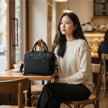 Özbience Işlevsel Termal Çanta, Su Geçirmez, Gold Fermuarlı, Yemek Taşıma Çantası