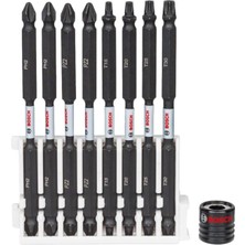 Bosch Impactc Vidalama Çift Uç 110MM Set + 9 Parça