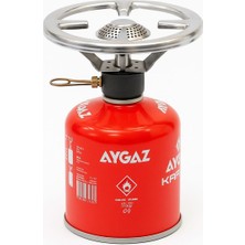 Özbience Taşınabilir Kamp Ocağı ve 230 gr Aygaz Kartuş Tüpü Seti