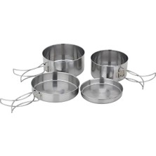 Özbience Dayanıklı ve Şık Kamp Tencere Seti, Pratik ve Güvenilir Mutfak Arkadaşı