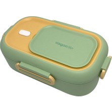 Özbience Şık ve Sağlam 550ML Çelik Tek Katlı Öğle Yemeği Kutusu