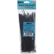 Go İthalat Siyah   3.6X200MM  Plastik Cırt Kelepçe  100PCS (5468)